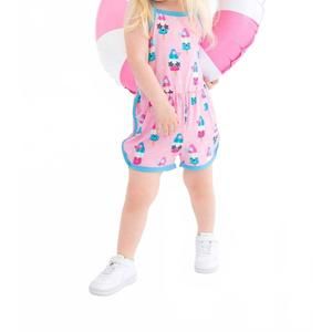 NEW BIRDIE BEAN sailor retro romper in pink